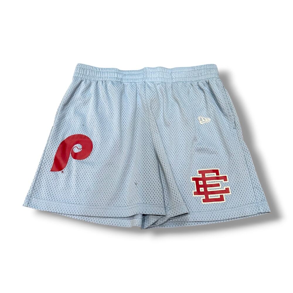 New Era x Eric Emanuel Philadelphia Phillies Mesh Shorts | Size XL
